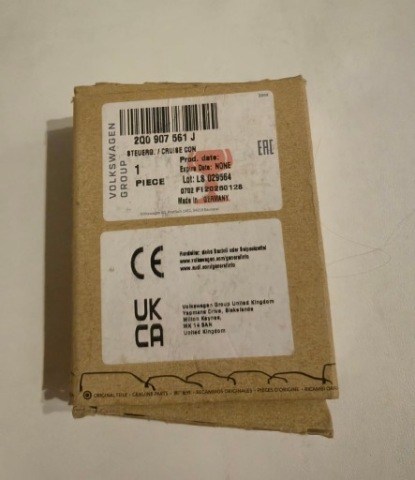РАДАР ACC ДИСТРОНІК VW AUDI SKODA SEAT 2Q0907561J – ORYGINAL, НОВИЙ 