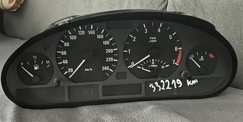 BMW E46 DASHBOARD METER EUROPE PETROL  