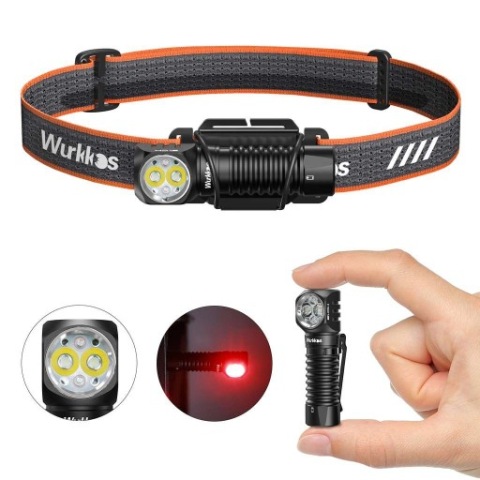 ЛІХТАРИК ЛОБОВЕ WURKKOS HD12 800LM 
