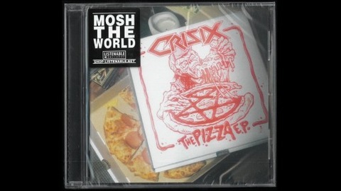 CRISIX – THE PIZZA E.P. PLACA CD. NUEVO  