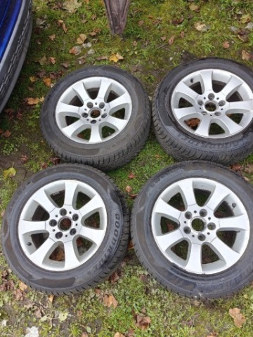 ДИСКИ DO BMW Z МАЙЖЕ NOWYMI ШИНАМИ ЗИМОВИМИ 225/55 R16 DOT24 E46 E90 