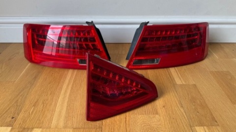 AUDI A5 8T ЗАДНІ ФАРИ LED (СВІТЛОДІОД) КОМПЛЕКТ 8T0945093D / 095J / 096J , US, США 
