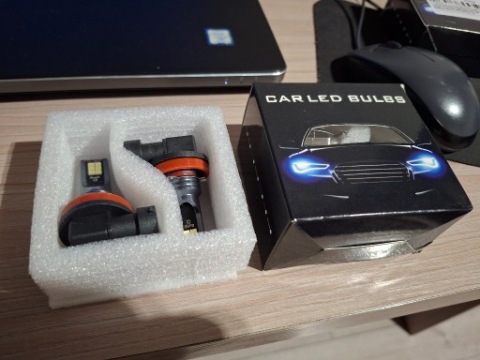 ЛАМПОЧКА H9 LED (СВІТЛОДІОД) 6000K КОМПЛЕКТ 2ШТ 