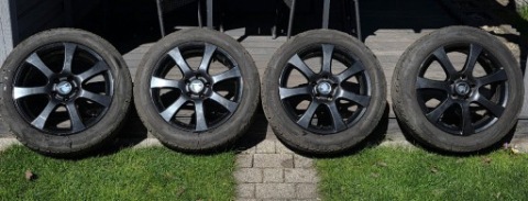 КОМПЛЕКТ КОЛІС АЛЮМІНІЄВИХ ШИНИ LATO! 5X112 R17 225/50 