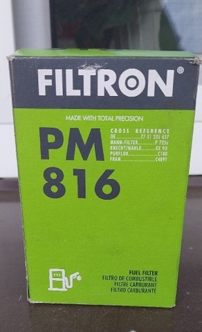 FILTRO COMBUSTIBLES FILTRON PM 816 PM816  