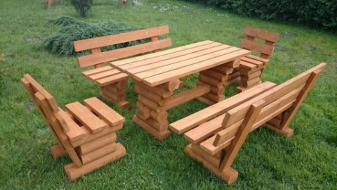 DREWNIANE MASYWNE MEBLE OGRODOWE!!! TRANSPORT GRATIS!!!
