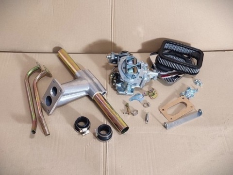 КАРБЮРАТОР PROGRESYWNY 32/36 DFEV DO SILNIKOW ТИПУ BOXER VW I PORSCHE - КОМПЛЕКТ 