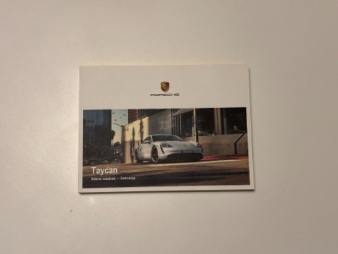 ОРИГІНАЛ ІНСТРУКЦІЯ PORSCHE TAYCAN J1; 2019-2024; 351 S. 