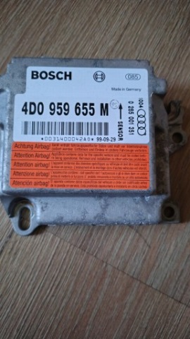 БЛОК КЕРУВАННЯ МОДУЛЬ AIRBAG AUDI 4D0959655M BOSCH 0285001351 