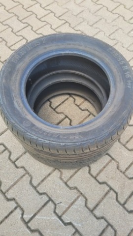 2 ШИНИ ЛІТНІ BARUM BRAVURIS 2 225/55 R16 95V, BIEZNIK 5,5-6,8MM, ДОБРИЙ 