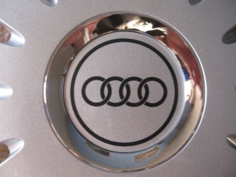 НАКЛЕЙКИ ЕМБЛЕМИ 65MM AUDI 4 ШТ 