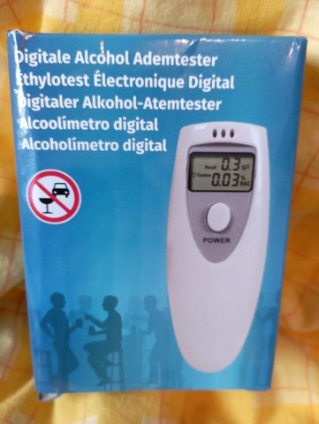 DIGITAL ALCOHOLÍMETRO ENSAYADOR ALKOHOLU (NOWE)  