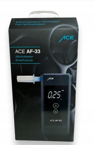 ALCOHOLÍMETRO ELECTROQUÍMICO ACE AF-33  