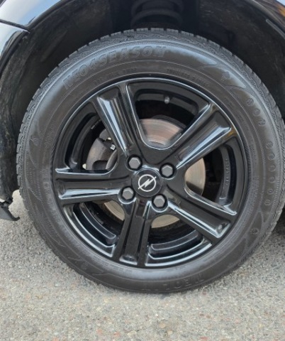 ТИТАНОВІ ДИСКИ 15 ДЮЙМИ 4X100 Z ШИНАМИ (OPEL) 