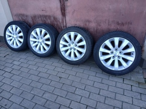 ДИСКИ АЛЮМИНИЕВЫЕ GM OPEL 5X115 R17 ET44 ASTRA INSIGNIA ЗИМА 215/50R17 