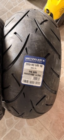 ШИНА МОТОЦИКЛЕТНА METZELER ME888 MARATHON ULTRA 260/40 R18, НОВА 