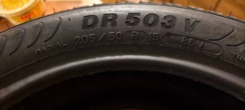 2X R15. 205/50 ШИНИ ЛІТНІ KLEBER 5MM. ZORY 