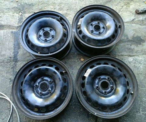 ДИСКИ СТАЛЬ VW AUDI SEAT SKODA R16 5X112 ET44 6,5J КОМПЛЕКТ 4 ШТУКИ 561601027 