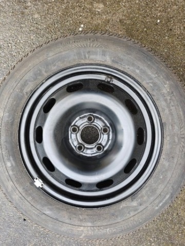 КОЛЕСО - ДИСК СТАЛЬНИЙ VW 6J 15H2 ET38 ML57,1 Z ШИНА CONTIECOCONTACT CP 