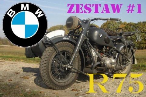 BMW R75 SAHARA ЗАПЧАСТИНИ РІЗНІ REPLIKI OD ВИРОБНИК КОМПЛЕКТ 1 