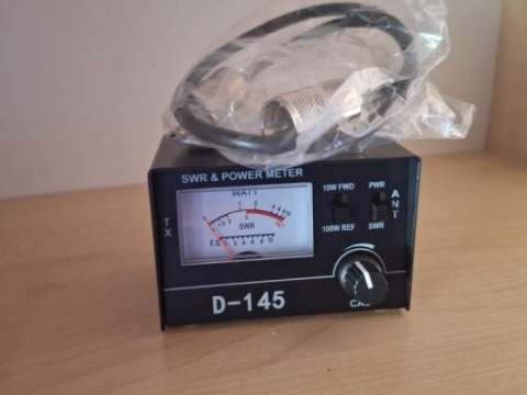 REFLEKTOMETR МІРНИК SWR PWR D145 + КАБЕЛЬ КОМПЛЕКТ 
