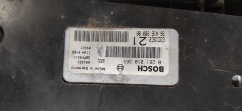 CONTROL UNIT ENGINE BOSH - PEUGEOT 406  