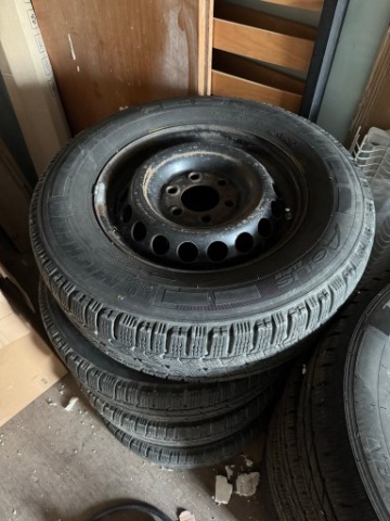 ШИНИ ЗИМОВІ MICHELIN AGILIS ALPIN 235 65 R16 C + ДИСКИ СТАЛЬ 6X130 