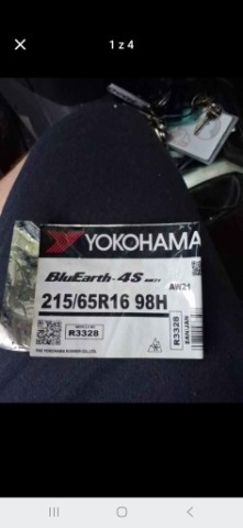 CALOROCZNE ШИНИ 4 ШТУКИ YOKOHAMA 215/65/16.NOWE!!!! 