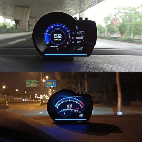 ДИСПЛЕЙ OBD2 GPS HEAD UP DISPLAY фото