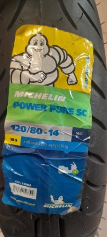MICHELIN POWER PURE 2CT 140/80-14 SC НОВА 