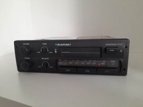 RADIO BLAUPUNKT MANHEIM CC21 MERCEDES W201 W124  