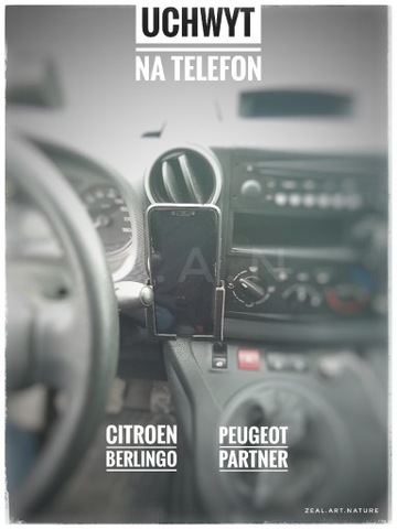 BRACKET ON PHONE CITROEN BERLINGO PEUGEOT CARGO  