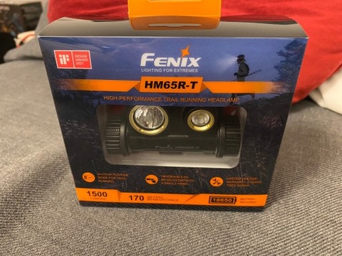 LINTERNA PARTE DELANTERA FENIX HM65R-T 1500 LM 170 M USB-C  
