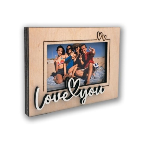 Romantyczny magnes na lodówkę – Twoje zdjęcie w sercu domu! NA WALENTYNKI