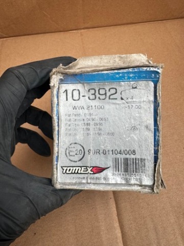 КОЛОДКИ ГАЛЬМІВНЕ TOMEX 10-392 