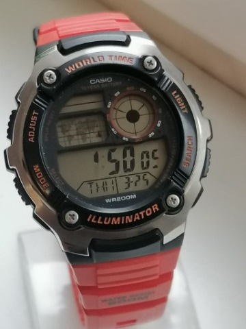 CASIO AE-2100W ВОДОНЕПРОНИКНИЙ 20BAR 