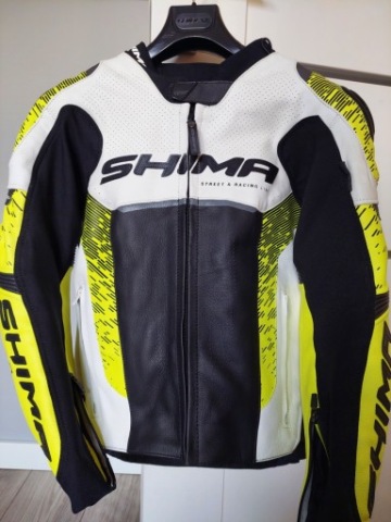 КУРТКА МОТОЦИКЛЕТНА SHIMA STR 2.0 FLUO R. 48 