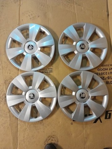 WHEEL COVERS WITH SKODA 15  