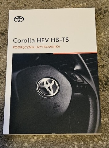 Podręcznik użytkownika Toyota Corolla Hybrid 