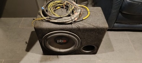 SOOBWOOFER POWER BASS ALPINE УСИЛИТЕЛЬ ПРИВОДА фото