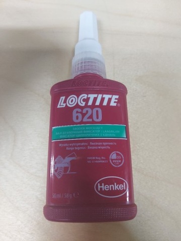 LOCTITE 620 50 ML ANAEROBOWY КЛЕЙ DO КРЕПЛЕНИЯ