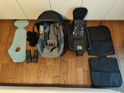 AVIONAUT PIXEL – КРІСЛО АВТО 40-86 CM - GREY MELANGE КОМПЛЕКТ 