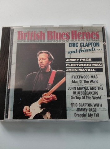 BRITISH BLUES HEROES (CD) ERIC CLAPTON AND FRIENDS 