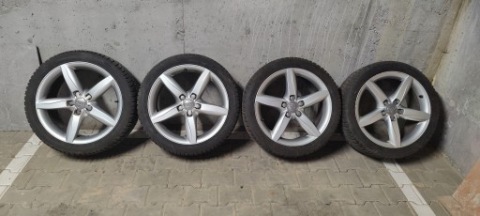 КОЛЕСА ЗИМНИЕ AUDI 245/40/18 5X112 ШИНЫ HANKOOK Z 2024R. 