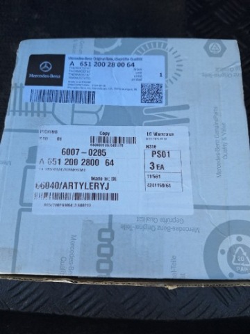 ТЕРМОСТАТ MERCEDES BENS W 212 NR A651200280064 