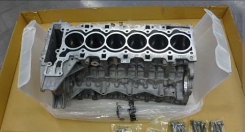 БЛОК ДВИГУНА BMW N53B30A N53B25 330I 530I 630I 730I 7558321 