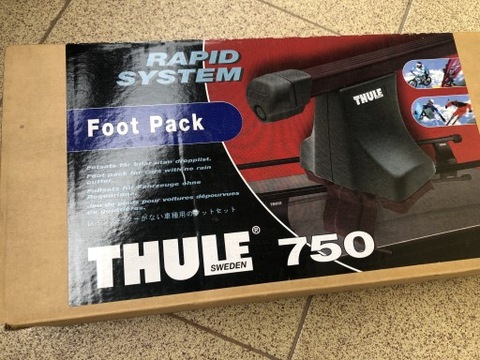 БАГАЖНИК НА КРЫШУ БЕЗ RELINGÓW THULE 750+761/760