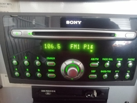 RADIO FORD CD 6 PLYT, 3S7T-18C939-AG, ORYGINAL.  