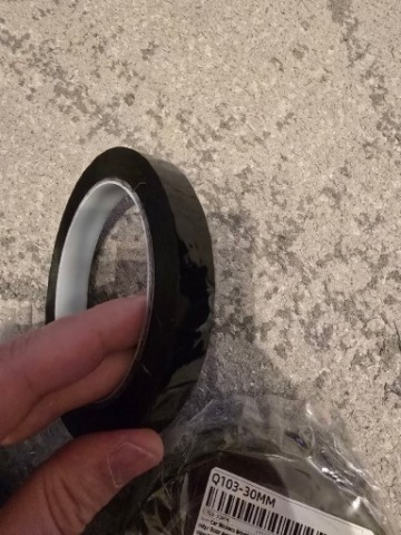 ПЛІВКА ЧОРНА DO DECHROMINGU 66M. 15, 25, 30 I 55MM. 