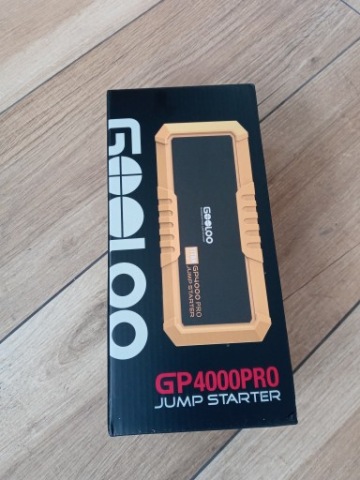 GOOLOO GP4000 PRO CAR JUMP СТАРТЕР BOOSTER/POWER BANK 4000A ПУСК НОВИЙ 